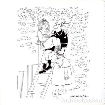 Outros artigos de papel: LAMINA V54427: Ilustracion de Lassalvy n&ordm; 64