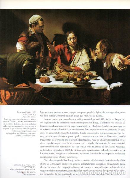 Otros art&iacute;culos de coleccionismo en papel: LAMINA V54892: La cena de Emaus por Caravaggio - Jose Luis Morales y Marin