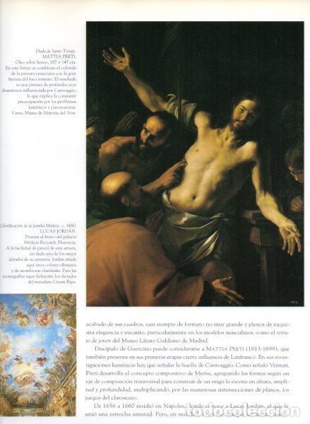 Otros art&iacute;culos de coleccionismo en papel: LAMINA V54902: Duda de Santo Tomas por Mattia Preti - Jose Luis Morales y Marin
