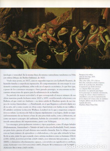 Otros art&iacute;culos de coleccionismo en papel: LAMINA V54917: Banquete de la milicia de San Jorge por Frans Hals - Jose Luis Morales y Marin