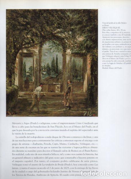 Altri oggetti di carta: LAMINA V54962: Jardin de la villa Medicis en Roma por Velazquez - Jose Luis Morales y Marin