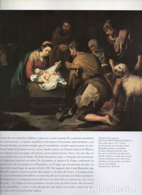 Altri oggetti di carta: LAMINA V54972: Adoracion de los pastores por Murillo - Jose Luis Morales y Marin