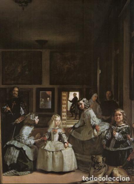 Altri oggetti di carta: LAMINA V54960: Las Meninas por Velazquez - Jose Luis Morales y Marin