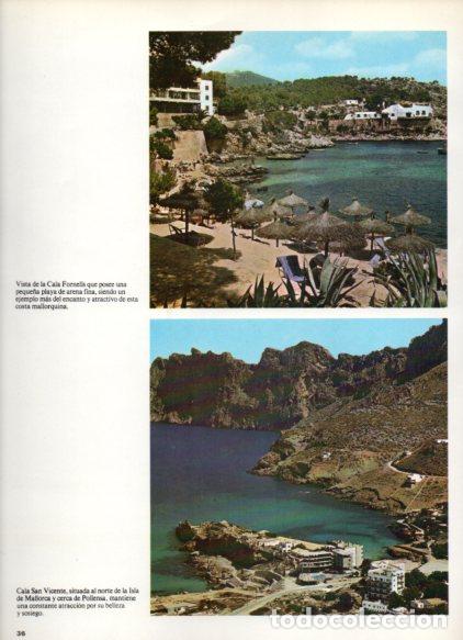 Otros art&iacute;culos de coleccionismo en papel: LAMINA V55062: Cala Fornells y Cala Sant Vicente en Mallorca - Nestor Lujan