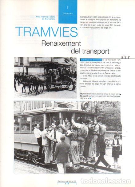 Otros art&iacute;culos de coleccionismo en papel: LAMINA V55044: Primer tramvies de Barcelona