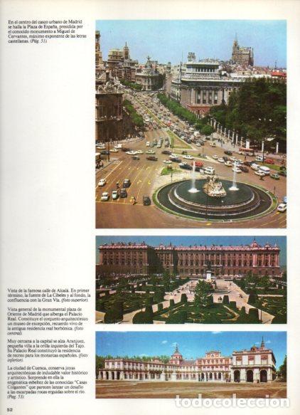 Sammelleidenschaft Andere Papierartikel: LAMINA V55070: Plaza de Espa&ntilde;a y Palacio de Oriente en Madrid - Nestor Lujan
