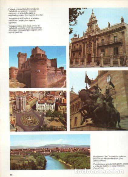 Sammelleidenschaft Andere Papierartikel: LAMINA V55075: Universidad de Valladolid, Castillo de la Mota y Panoramica de Logro&ntilde;o - Nestor Lujan