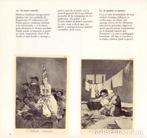 Paper Collecting Others: LAMINA V55110: GOYA Caprichos. No hubo remedio y Si quebro el cantaro - Alfonso E. Perez-Sanchez