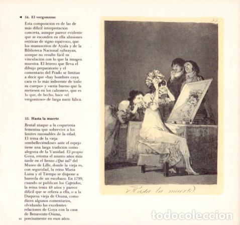 Paper Collecting Others: LAMINA V55119: GOYA Caprichos. El vergonzoso y Hasta la muerte - Alfonso E. Perez-Sanchez
