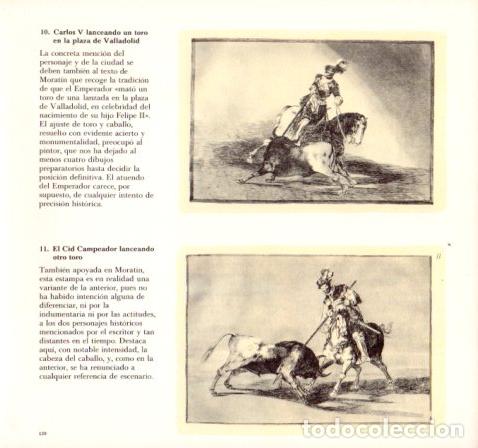 Paper Collecting Others: LAMINA V55157: GOYA Tauromaquia. Carlos V lanceando y El Cid Campeador lanceando - Alfonso E. Perez-