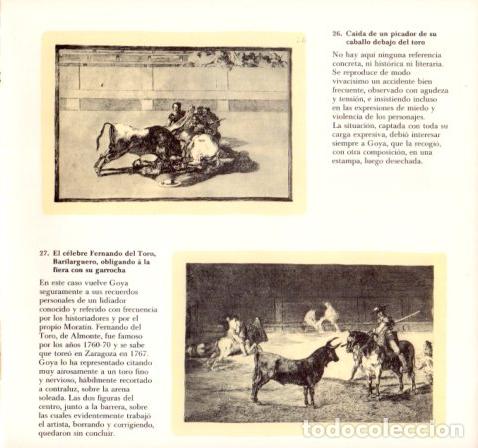 Paper Collecting Others: LAMINA V55162: GOYA Tauromaquia. Fernando del Toro y Caida de un picador - Alfonso E. Perez-Sanchez