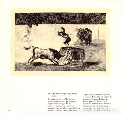 Sammelleidenschaft Andere Papierartikel: LAMINA V55159: GOYA Tauromaquia. Otra locura suya en la misma plaza - Alfonso E. Perez-Sanchez
