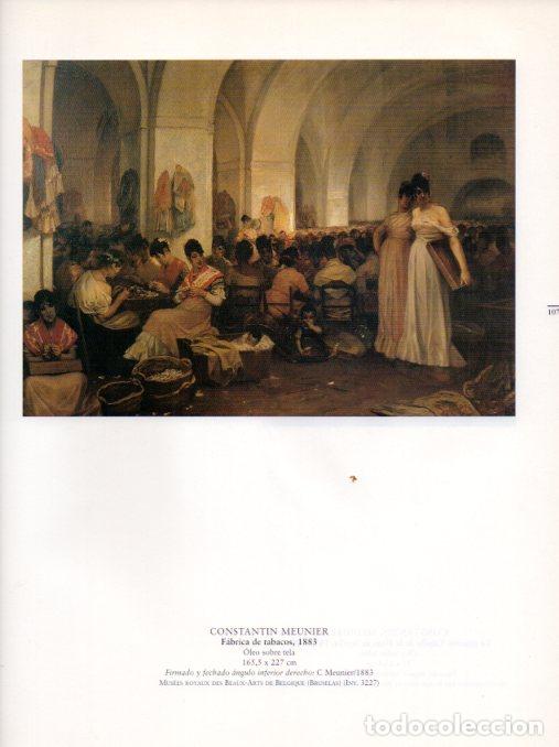 Otros art&iacute;culos de coleccionismo en papel: LAMINA V55260: Fabrica de tabacos por Constantin Meunier