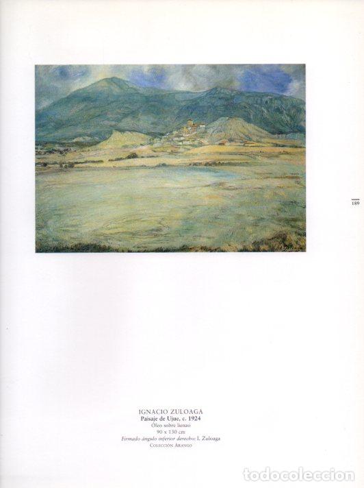 Otros art&iacute;culos de coleccionismo en papel: LAMINA V55287: Paisaje de Ujue por Zuloaga
