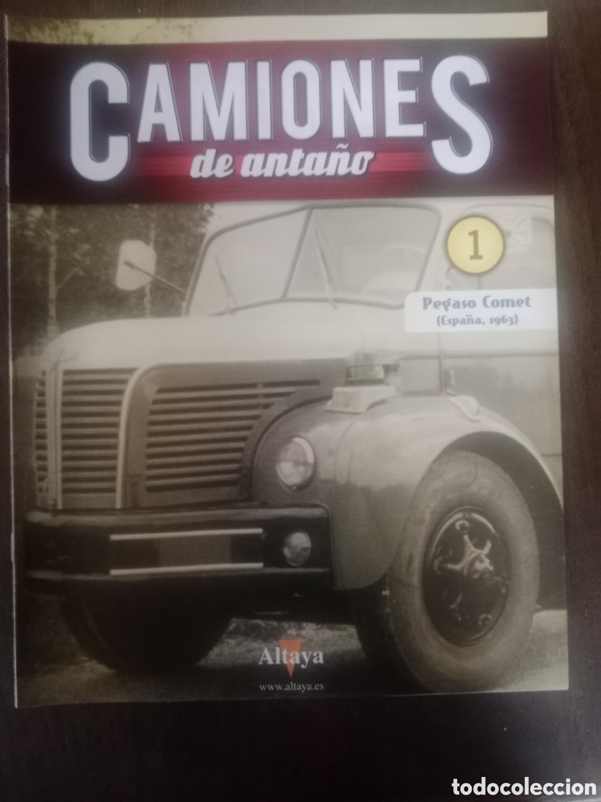 Otros art&iacute;culos de coleccionismo en papel: Fasc&iacute;culo camiones de anta&ntilde;o n. 1 Pegaso comet