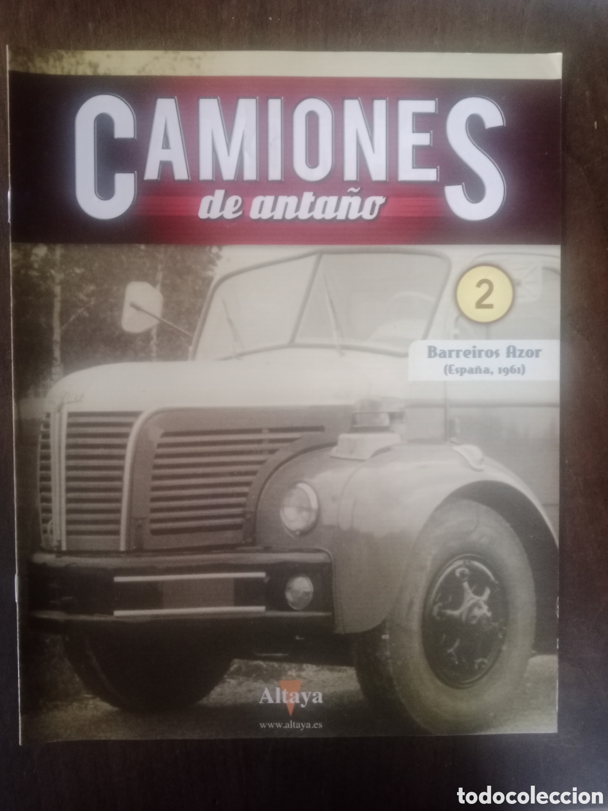 Otros art&iacute;culos de coleccionismo en papel: Fasc&iacute;culo camiones de anta&ntilde;o n. 2 Barreiros azor