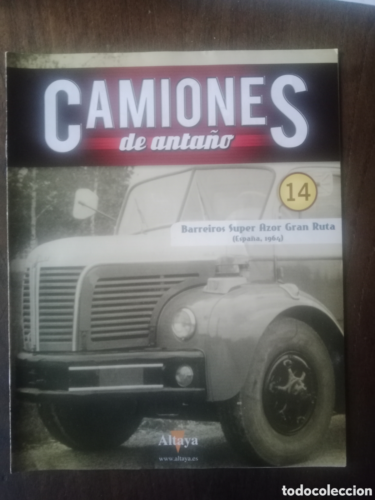 Otros art&iacute;culos de coleccionismo en papel: Fasc&iacute;culo camiones de anta&ntilde;o n. 14 Barreiros super azor gran ruta