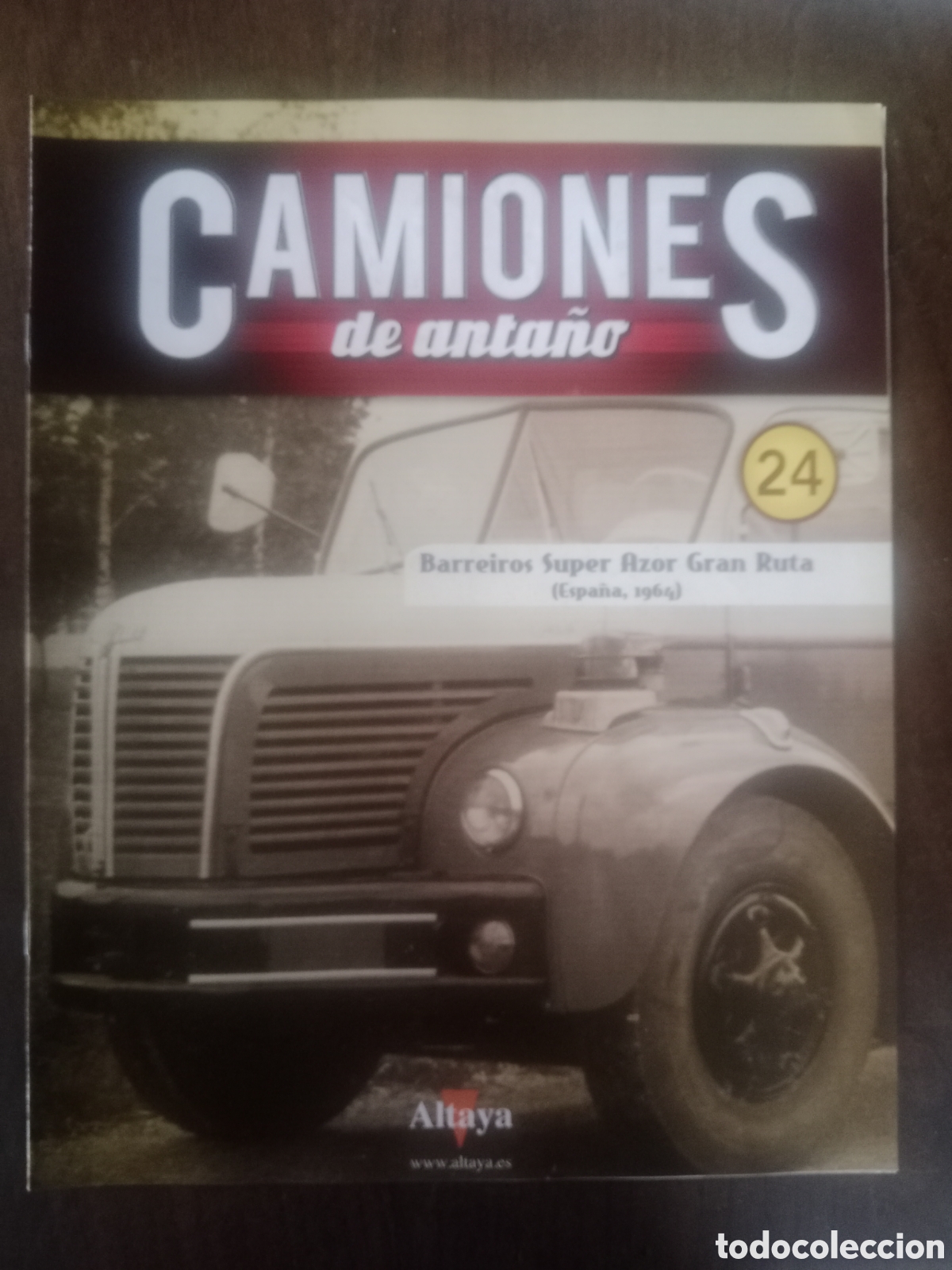 Otros art&iacute;culos de coleccionismo en papel: Fasc&iacute;culo camiones de anta&ntilde;o n. 24 Barreiros super azor gran ruta