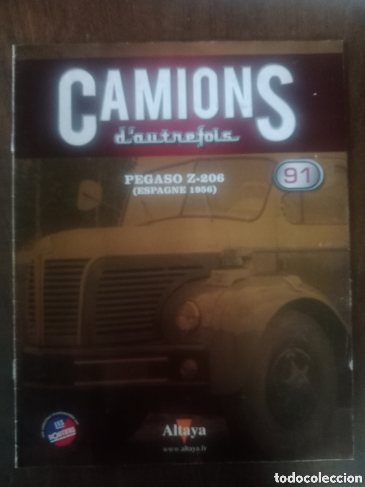 Otros art&iacute;culos de coleccionismo en papel: Fasc&iacute;culo camions d autrefois n. 91 cami&oacute;n Pegaso z-206