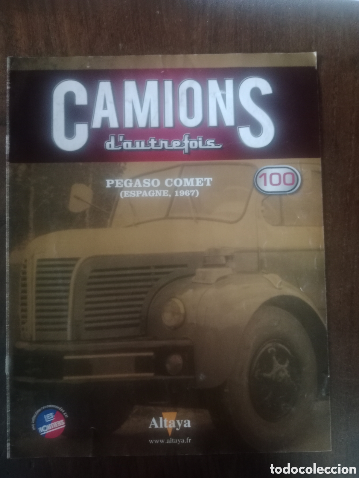 Otros art&iacute;culos de coleccionismo en papel: Fasc&iacute;culo camions d autrefois n. 100 cami&oacute;n Pegaso comet