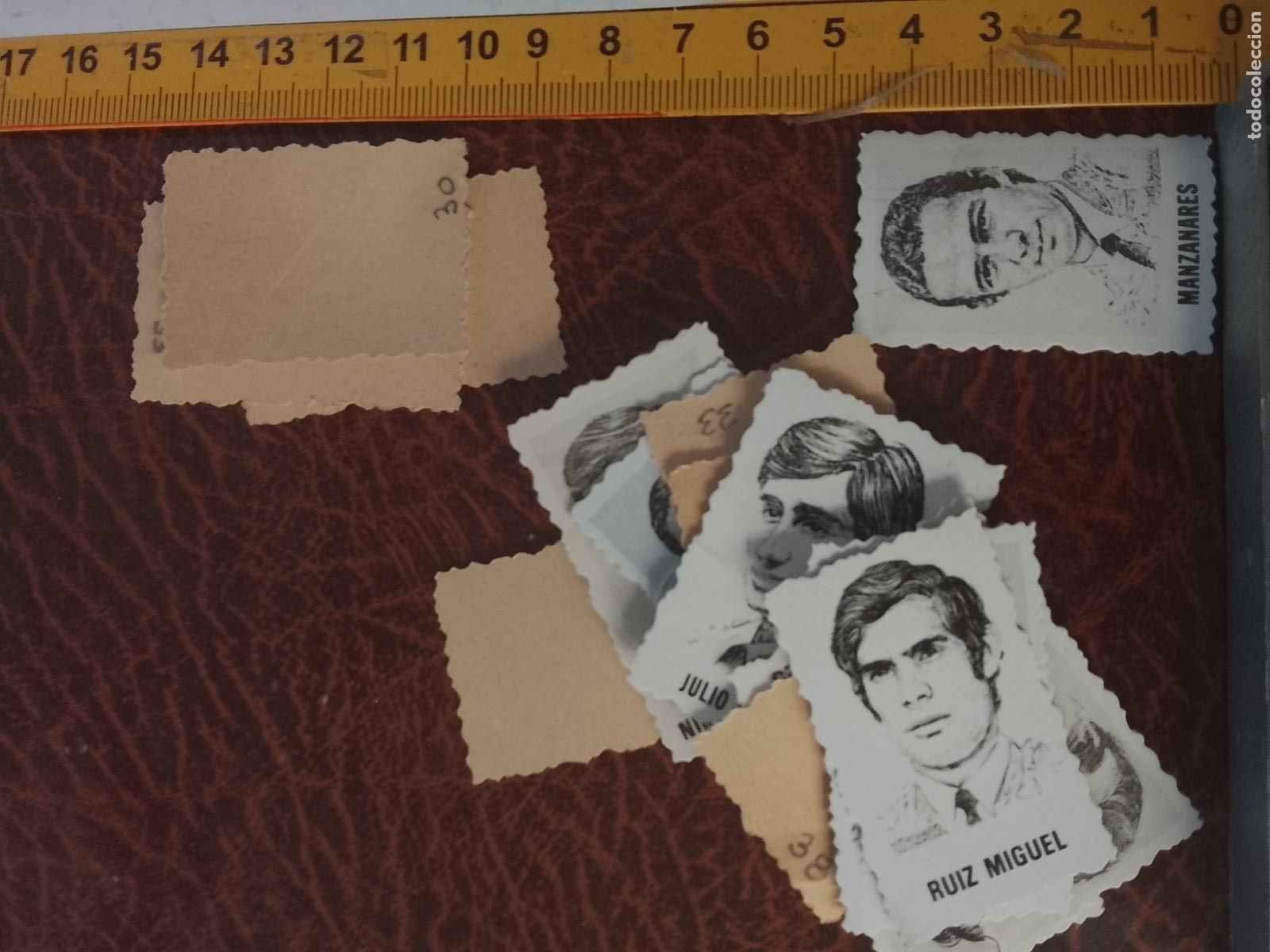Otros art&iacute;culos de coleccionismo en papel: TROQUEL prueba carton troquel tauromaquia toreros A&Ntilde;OS 80S MANZANARES