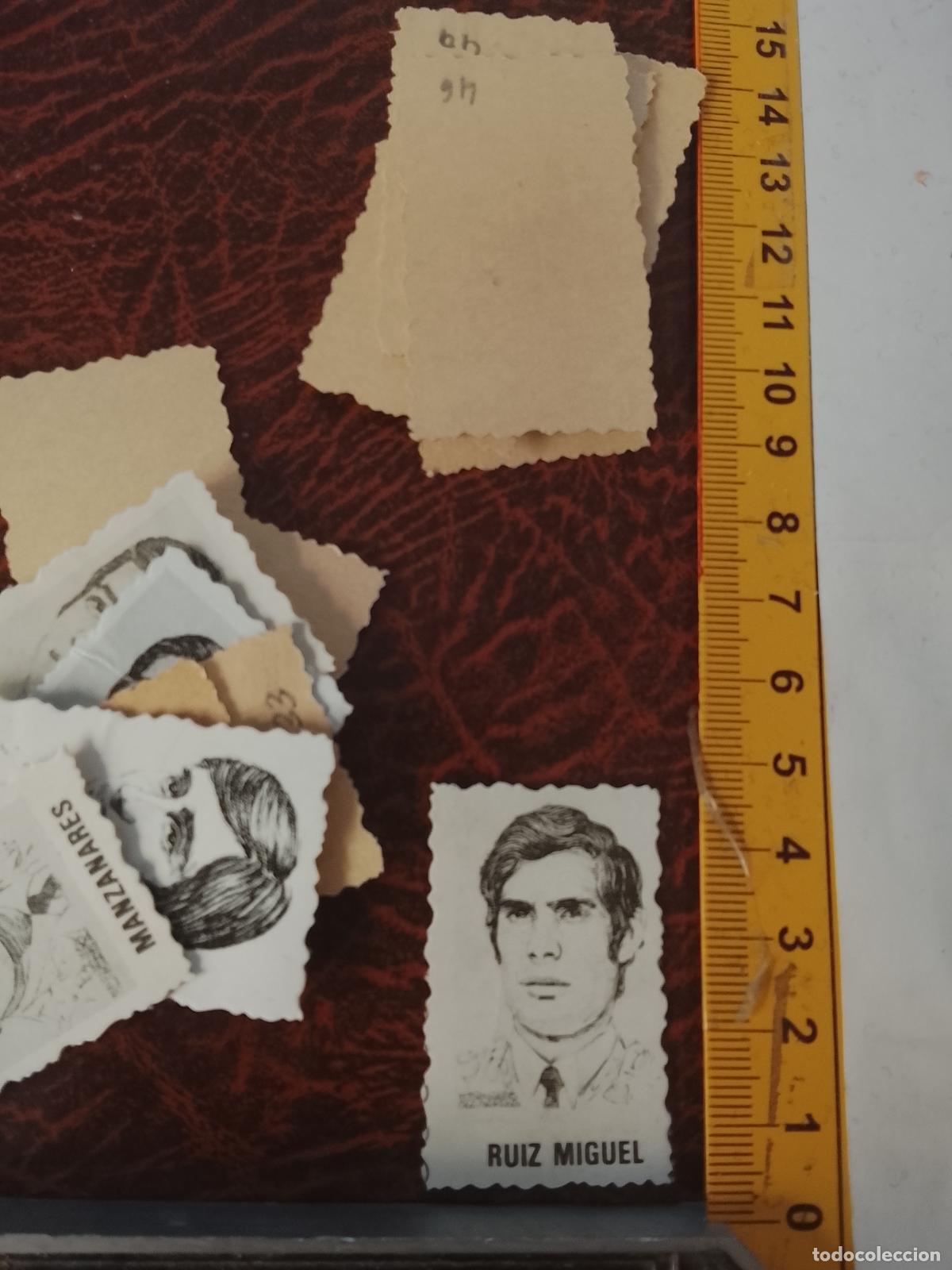 Otros art&iacute;culos de coleccionismo en papel: TROQUEL prueba carton troquel tauromaquia toreros A&Ntilde;OS 80S RUIZ MIGUEL