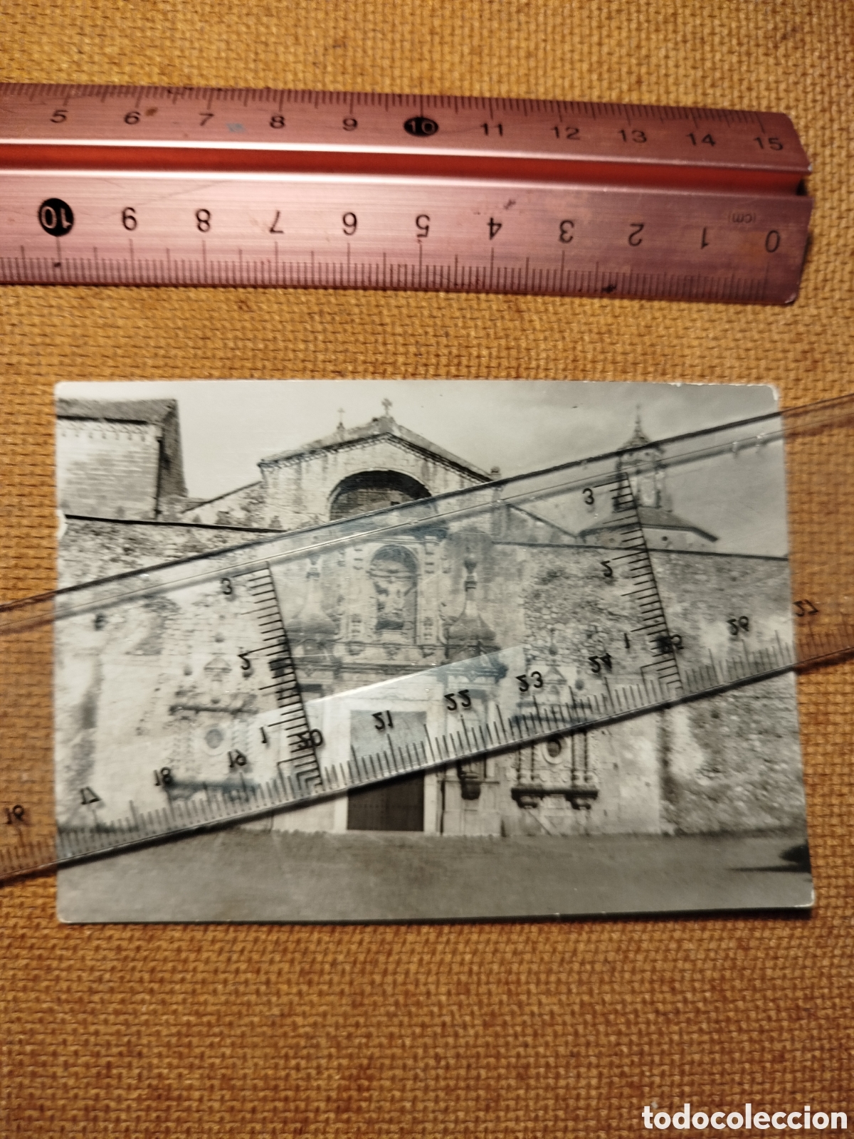 Otros art&iacute;culos de coleccionismo en papel: Foto fachada monasterio de Poblet