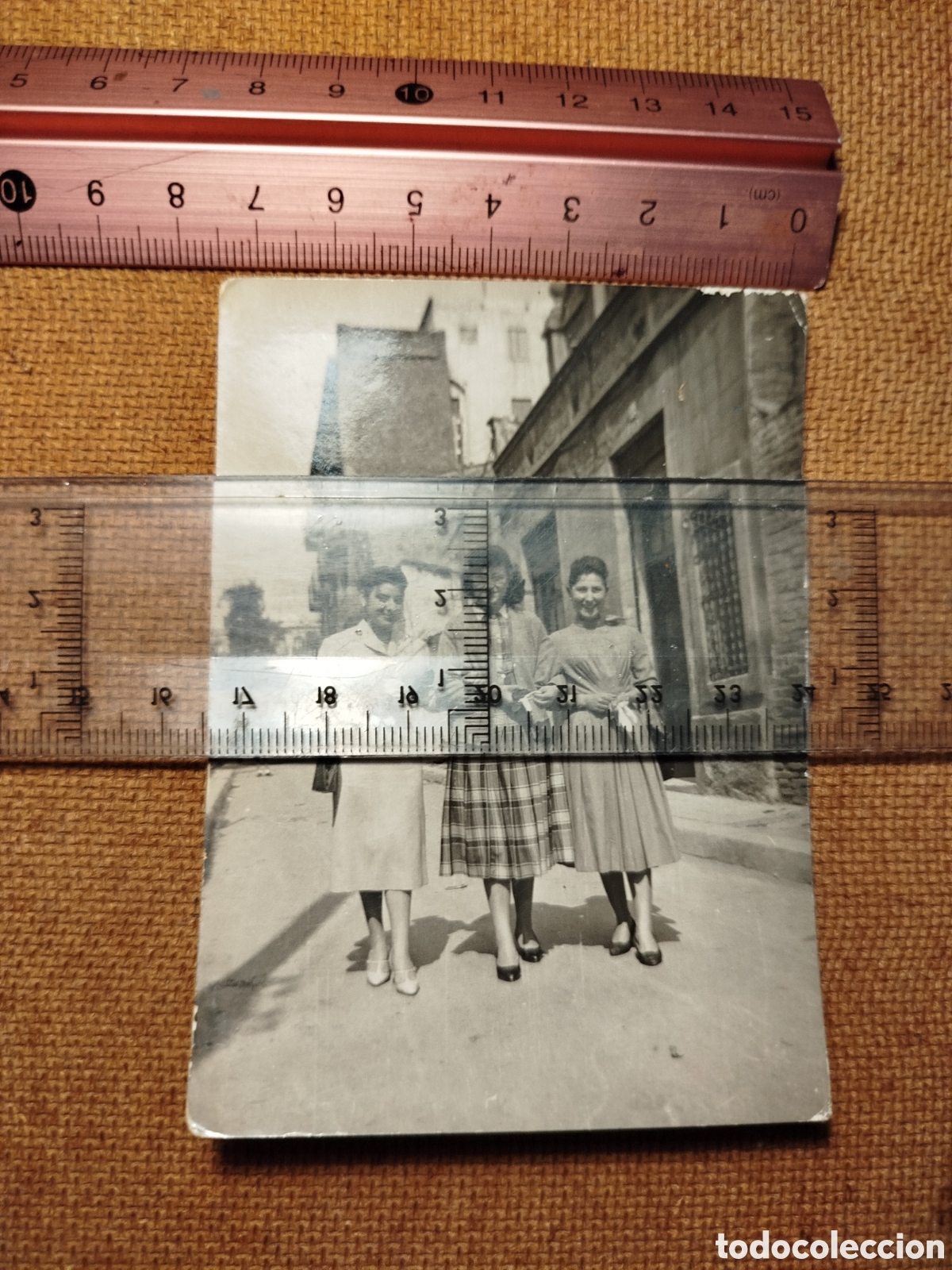 Otros art&iacute;culos de coleccionismo en papel: Fotografia antigua tres mujeres paseando