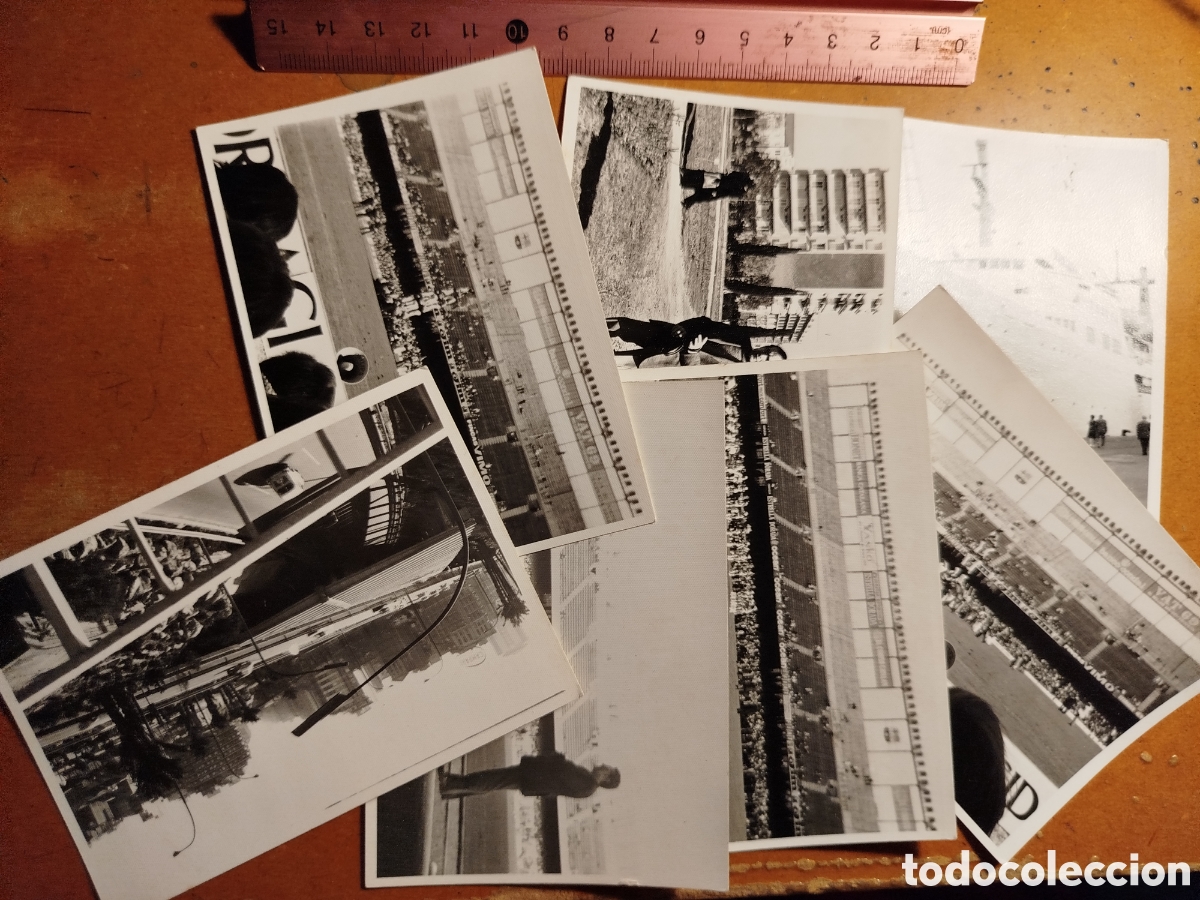 Otros art&iacute;culos de coleccionismo en papel: Fotograf&iacute;as antiguas campo del Bar&ccedil;a