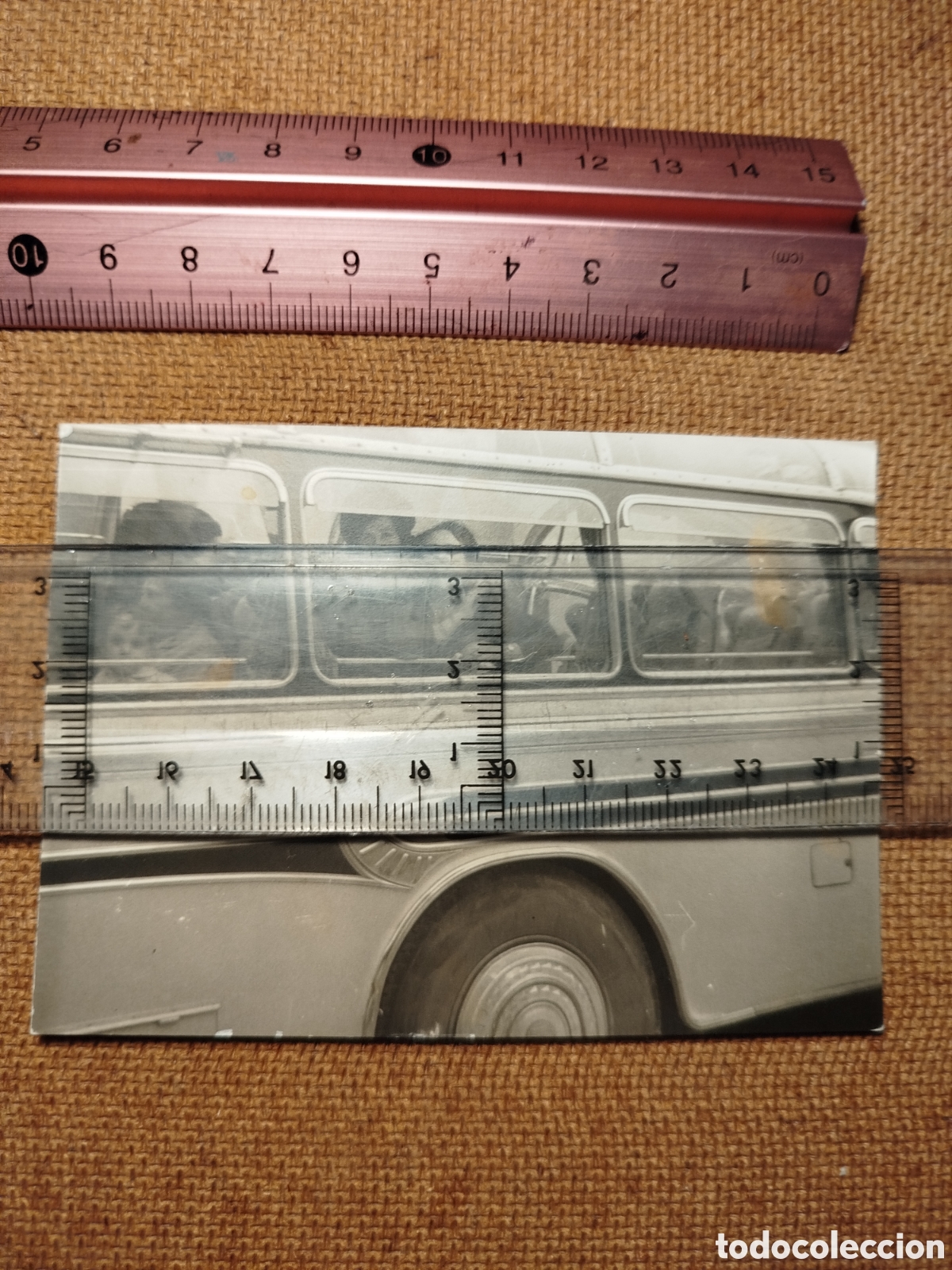 Otros art&iacute;culos de coleccionismo en papel: Fotografia antigua viaje autob&uacute;s