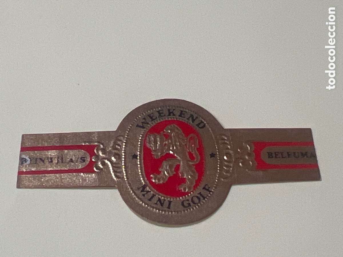 Otros art&iacute;culos de coleccionismo en papel: V4301. VITOLA - CIGAR BAND - BAGUE DE CIGARE -