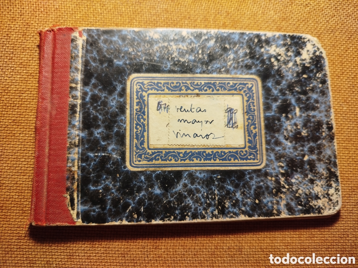Otros art&iacute;culos de coleccionismo en papel: Peque&ntilde;a libreta de cuentas