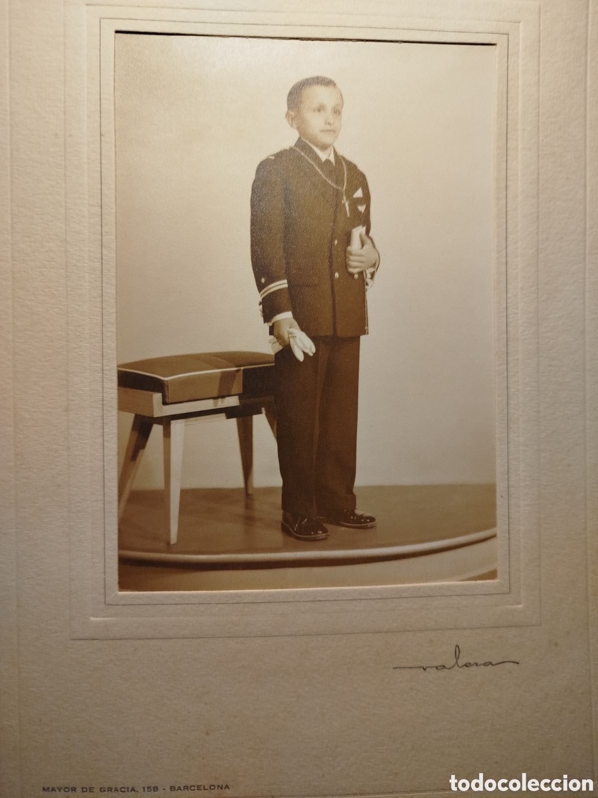 Otros art&iacute;culos de coleccionismo en papel: Fotografia antigua retrato primera comuni&oacute;n