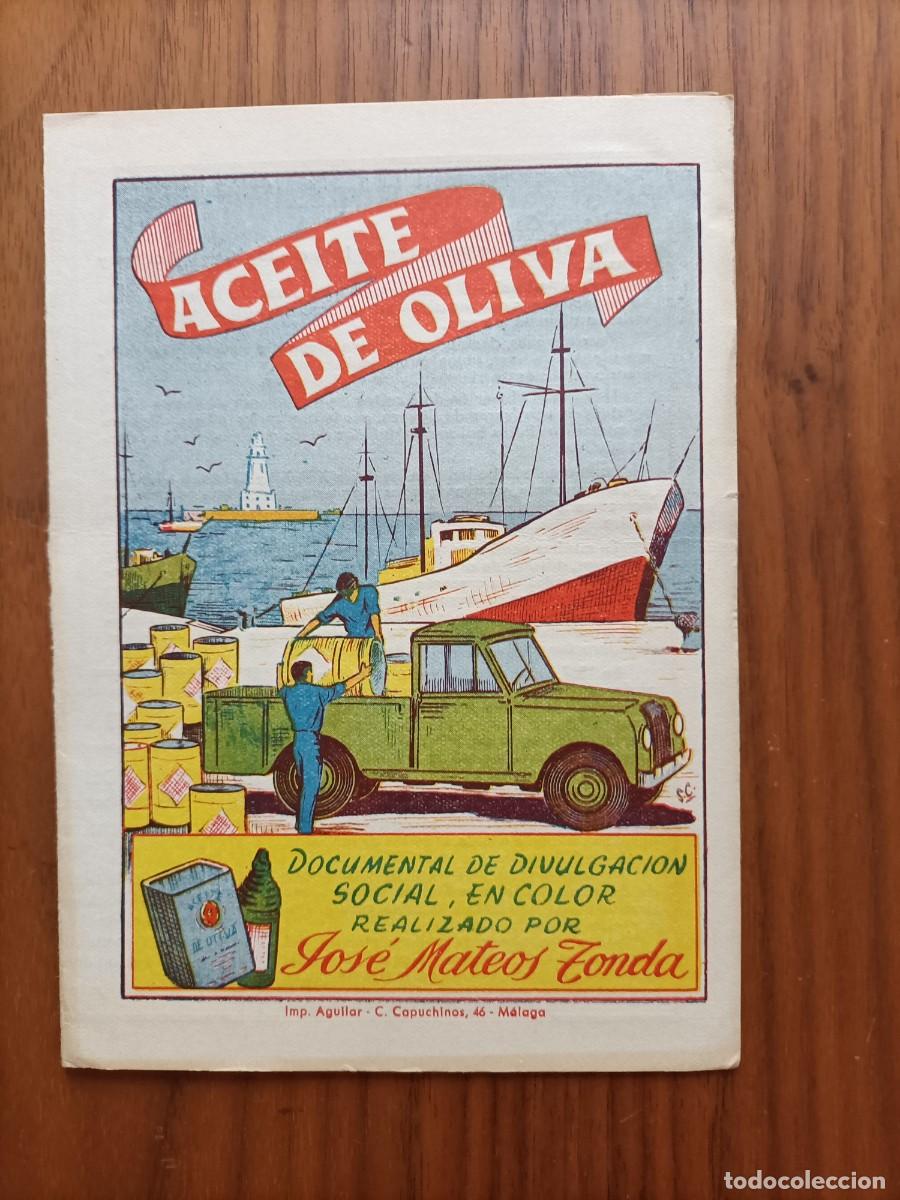 Otros art&iacute;culos de coleccionismo en papel: FOTOGRAMA DE JOS&Eacute; MATEOS TONDA. ACEITE DE OLIVA M&Aacute;LAGA A LA VISTA.ES DOBLE