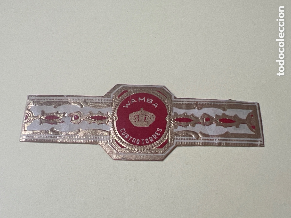Otros art&iacute;culos de coleccionismo en papel: V5518. VITOLA - CIGAR BAND - BAGUE DE CIGARE - Zigarrenband - fascia per sigari - Anilla de puros -