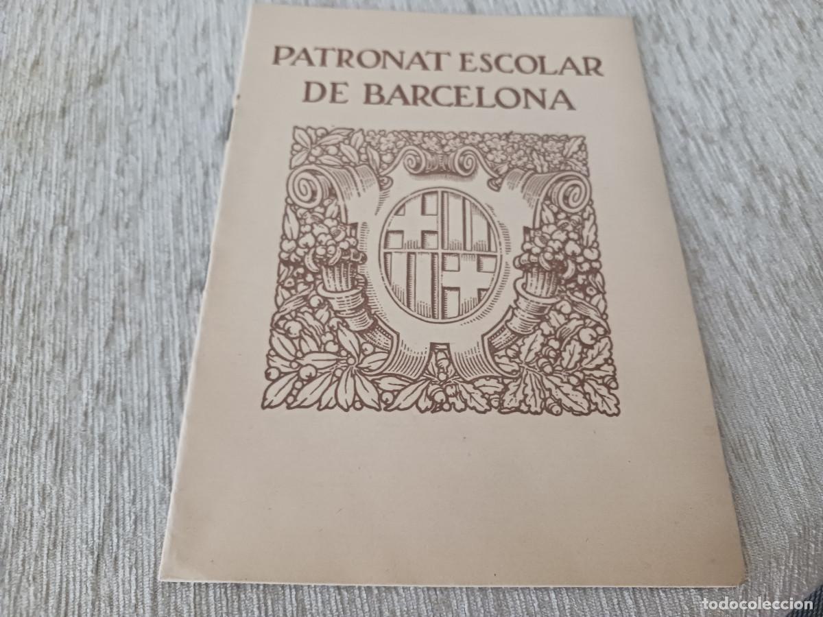 Otros art&iacute;culos de coleccionismo en papel: cuaderno del patronat escolar de barcelona a&ntilde;os 30, para redacciones o examenes