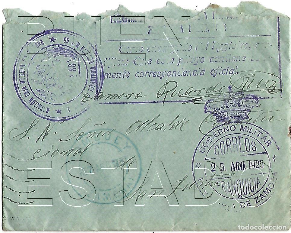 Otros art&iacute;culos de coleccionismo en papel: 1925 MOMBUEY SAN JUSTO PUEBLA DE SANABRIA ZAMORA GOBIERNO MILITAR SOBRE M30