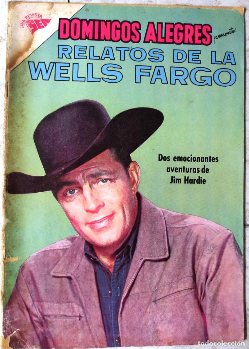 Otros art&iacute;culos de coleccionismo en papel: VINTAGE COMIC DE RELATOS DE LA WELLS FARGO No 386 a&ntilde;os 60S