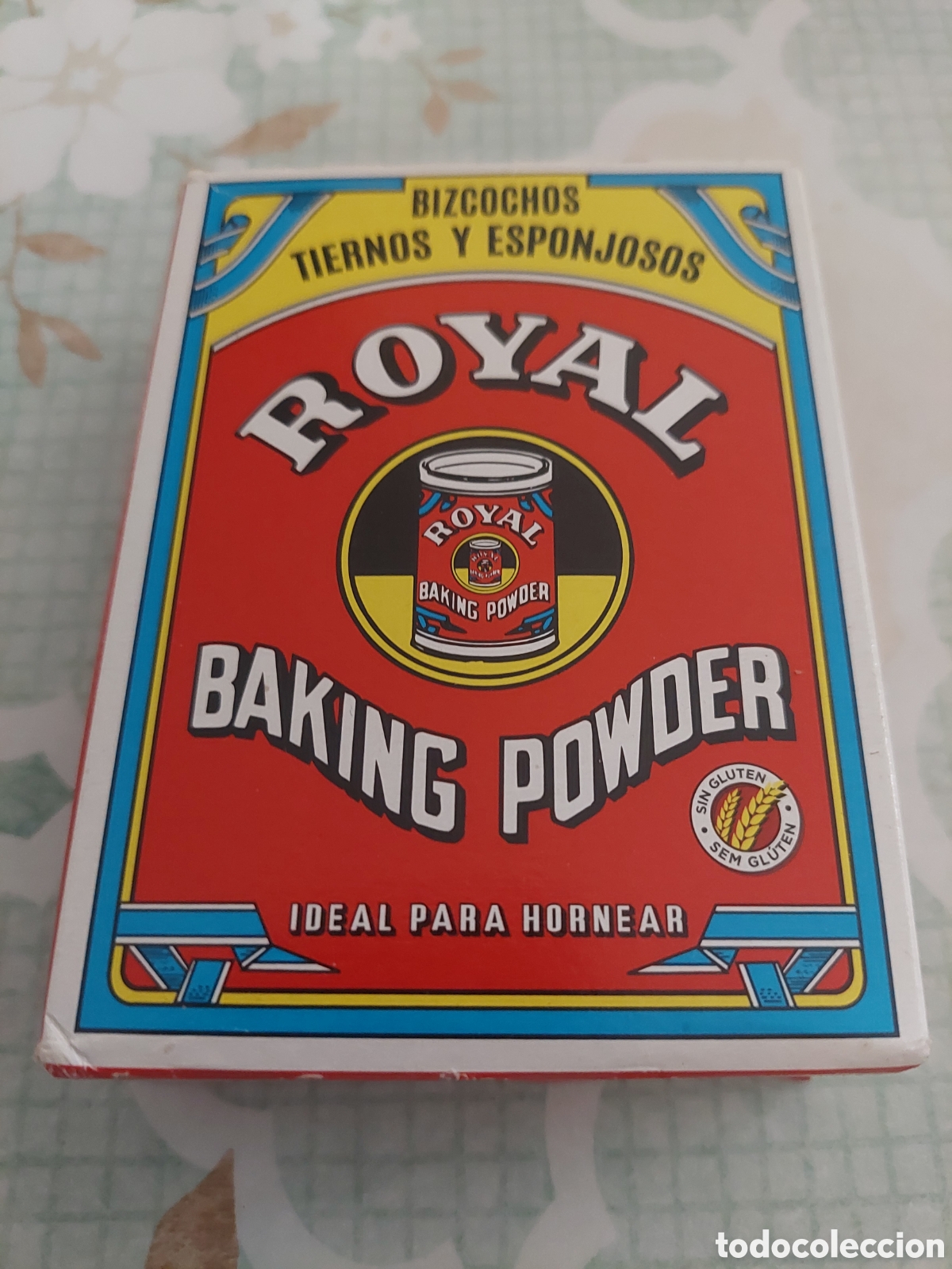 Otros art&iacute;culos de coleccionismo en papel: CAJA VAC&Iacute;A ROYAL PASTELER&Iacute;A RECETA BIZCOCHO