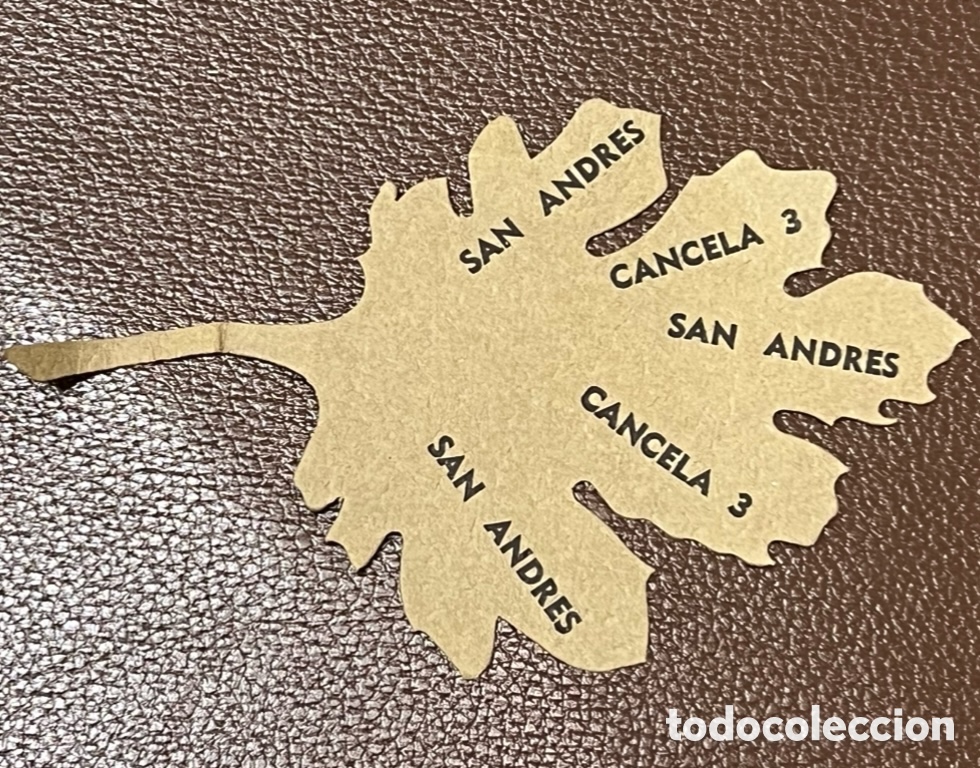 Otros art&iacute;culos de coleccionismo en papel: Posavasos. CANCELA 3. Zaragoza. A&ntilde;os 70.