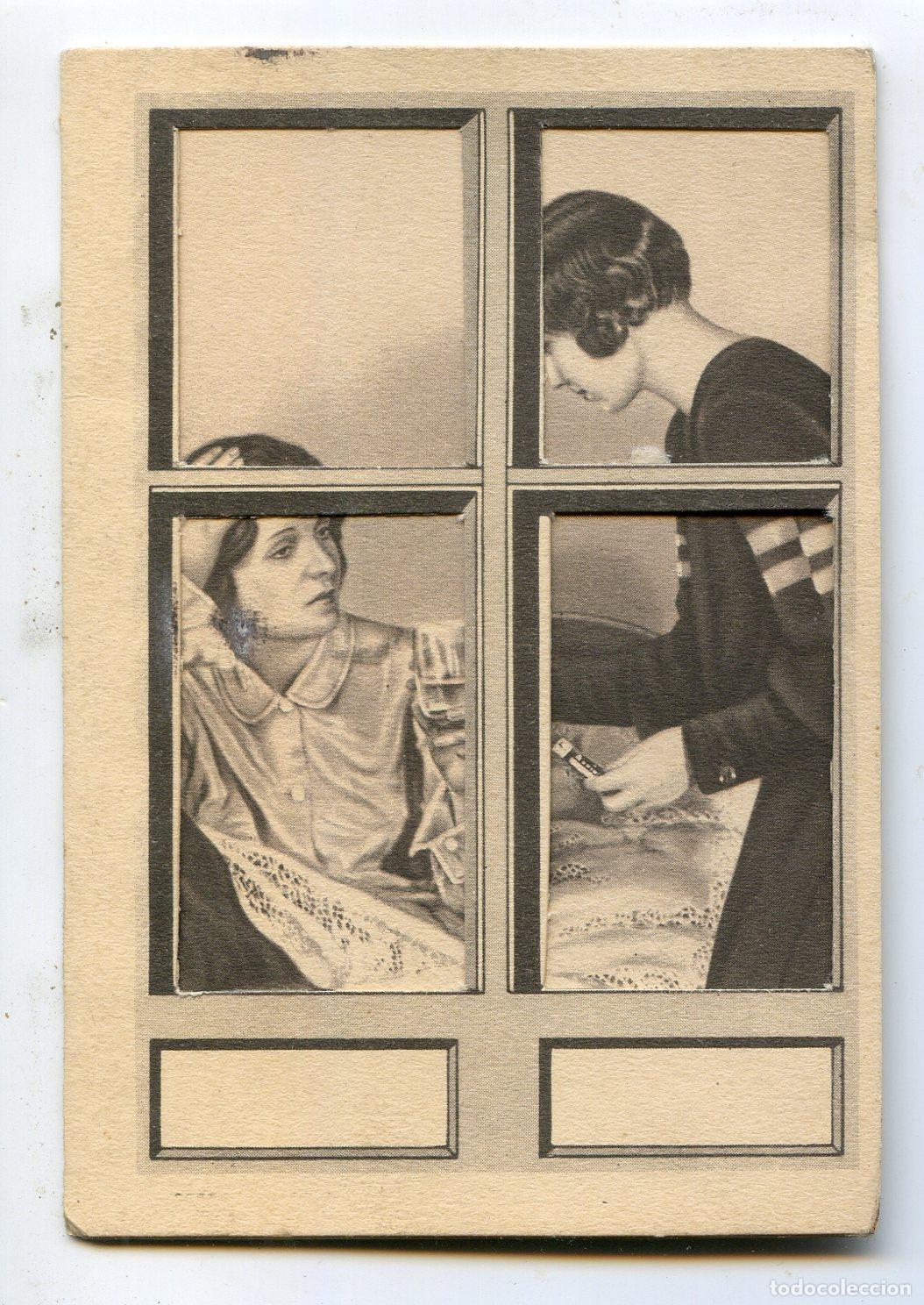 Otros art&iacute;culos de coleccionismo en papel: Aspirina Bayer contra la gripe, impreso publicidad troquelado tr&iacute;ptico, a&ntilde;os 30 ? farmacia, medicina
