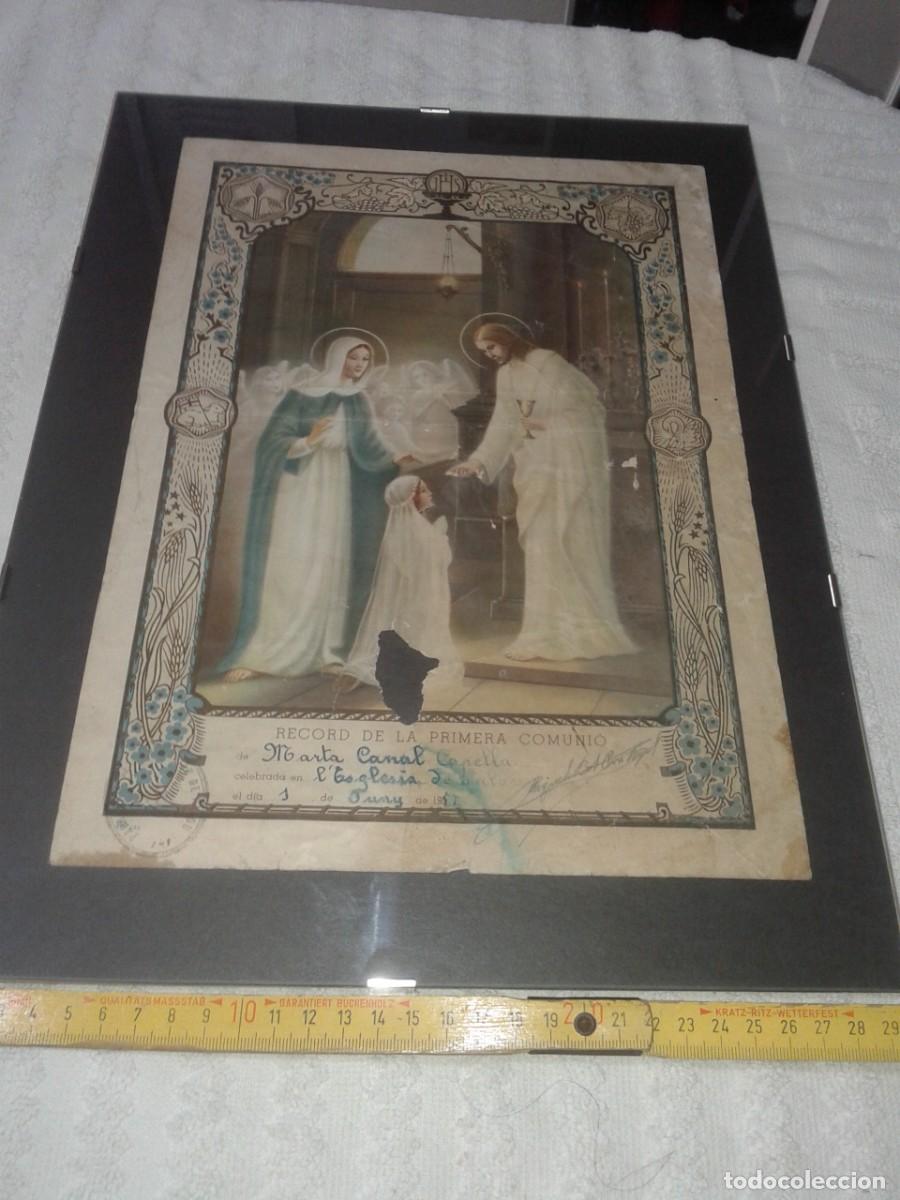 Otros art&iacute;culos de coleccionismo en papel: RECORDATORIO DE PRIMERA COMUNI&Oacute;N, TAMA&Ntilde;O FOLIO, VINTAGE, VER FOTOS, M