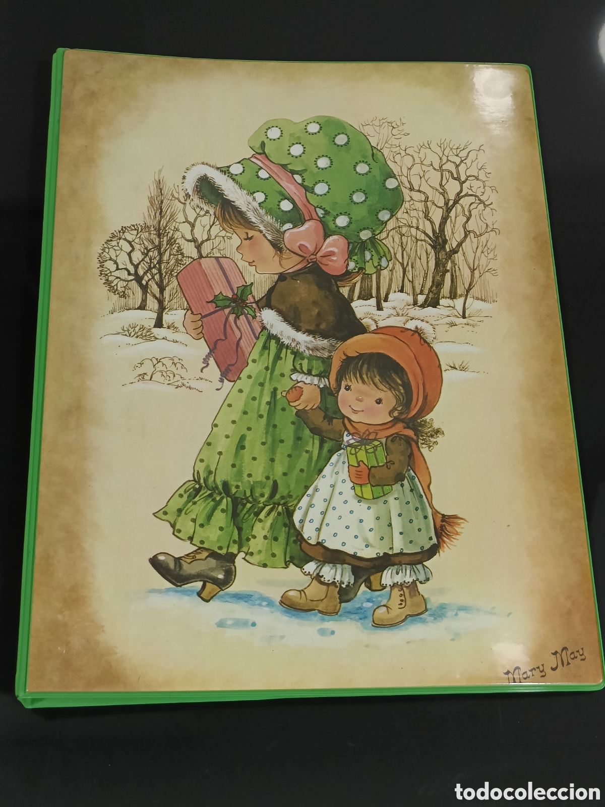 Otros art&iacute;culos de coleccionismo en papel: Vintage Archivador Mu&ntilde;eca Mary May