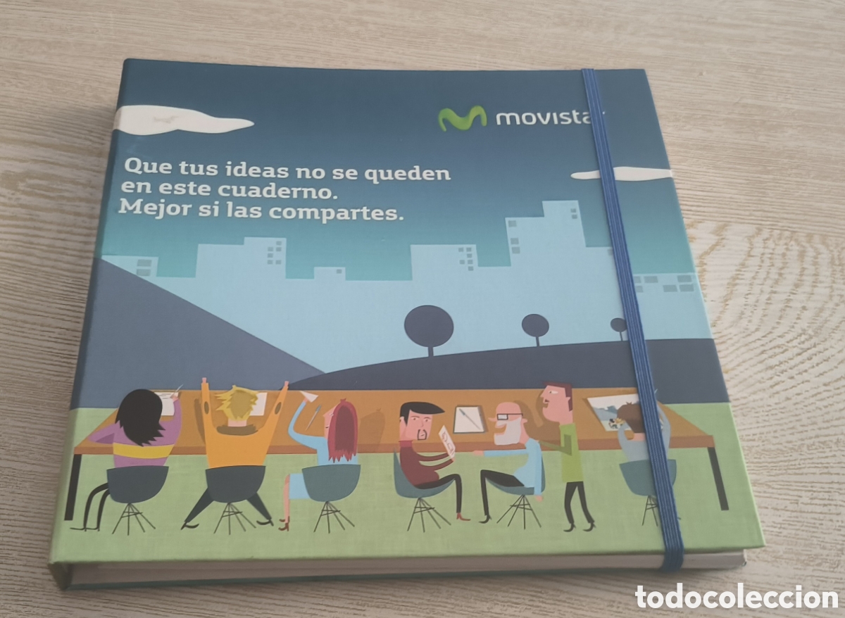 Otros art&iacute;culos de coleccionismo en papel: Cuaderno promocional Movistar