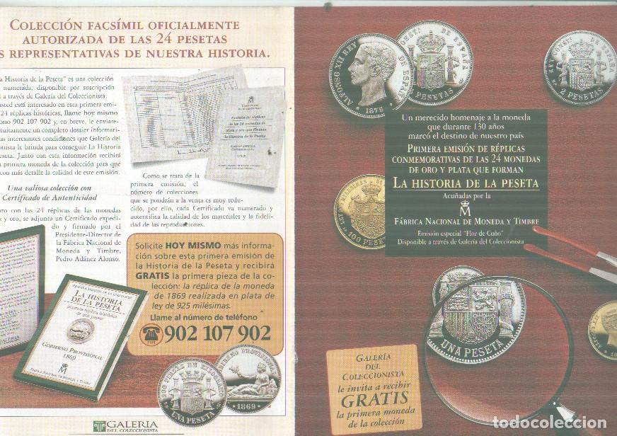 Otros art&iacute;culos de coleccionismo en papel: Propaganda De la historia de la pesetas -