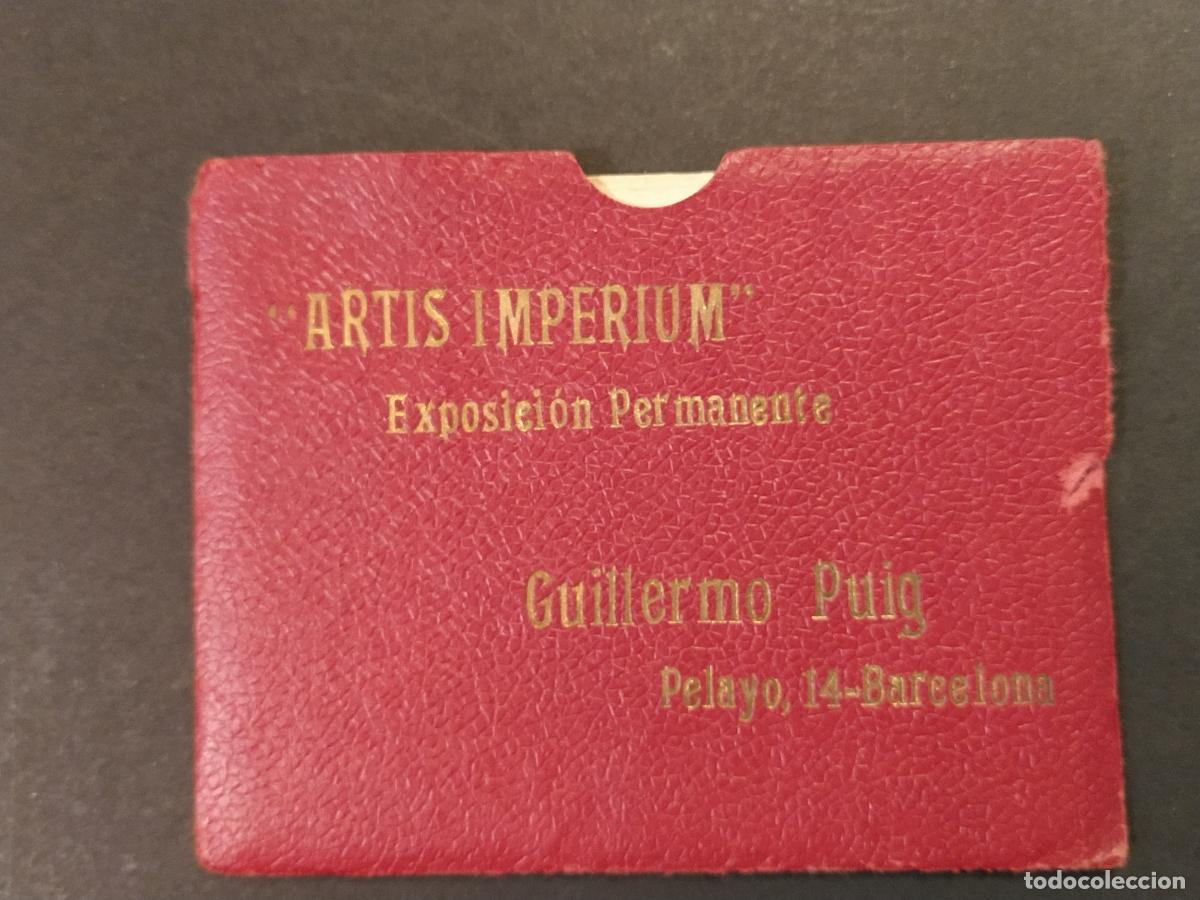 Otros art&iacute;culos de coleccionismo en papel: ARTES IMPERIUM EXPOSICION PERMANTENTE GUILLERMO PUIG - MAPA DE BARCELONA -VER FOTOS-(116.603)