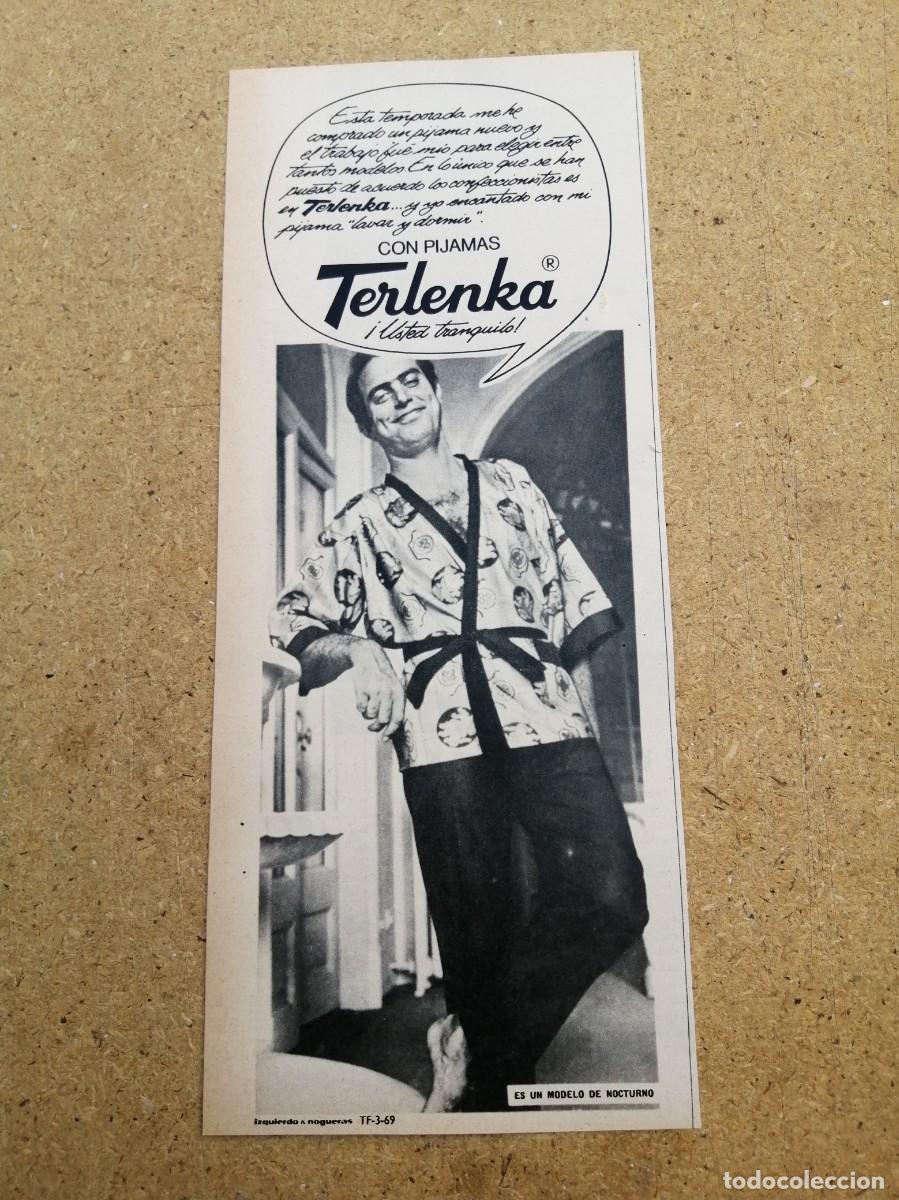 Otros art&iacute;culos de coleccionismo en papel: ANUNCIO. PIJAMAS TERLENKA
