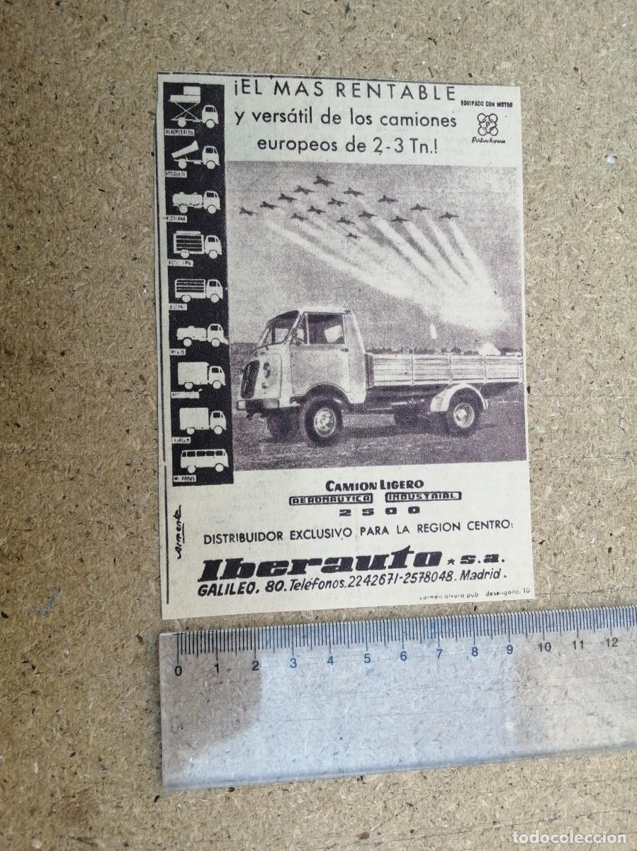 Otros art&iacute;culos de coleccionismo en papel: ANUNCIO. IBERAUTO S. A (MADRID) - Foto 2