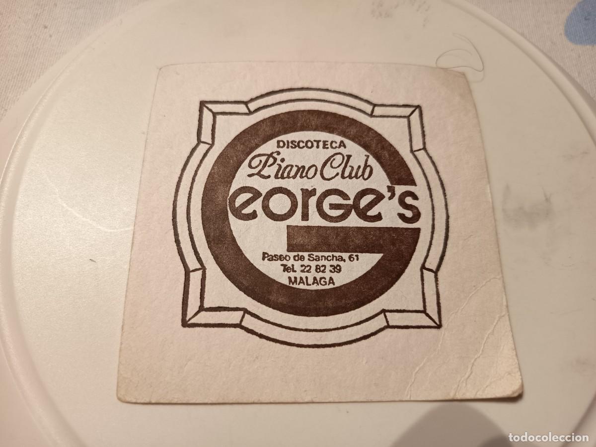 Otros art&iacute;culos de coleccionismo en papel: POSAVASOS DISCOTECA GEORGE'S-MALAGA