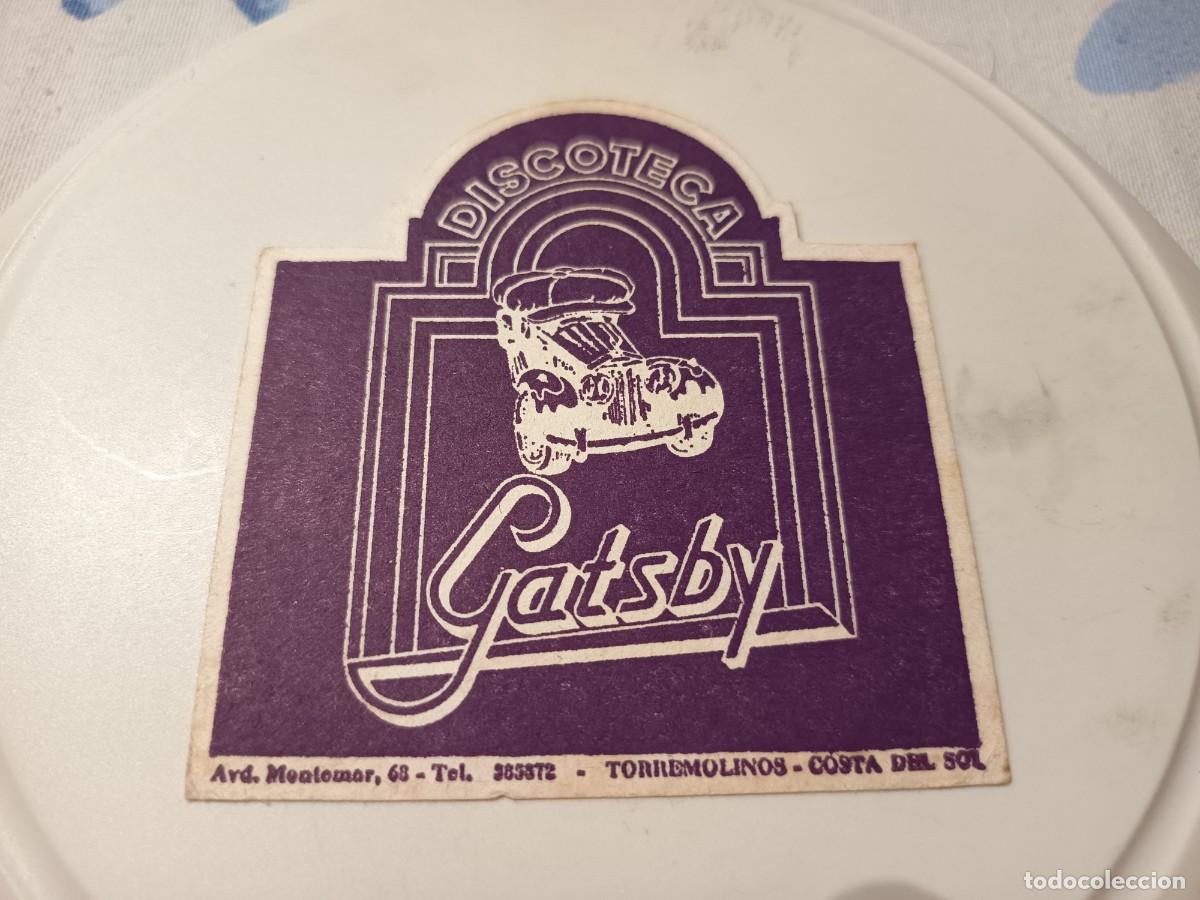 Otros art&iacute;culos de coleccionismo en papel: POSAVASOS DISCOTECA GATSBY-TORREMOLINOS-MALAGA